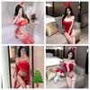 Christmas Bunny Girl Erotic Lingerie Set
