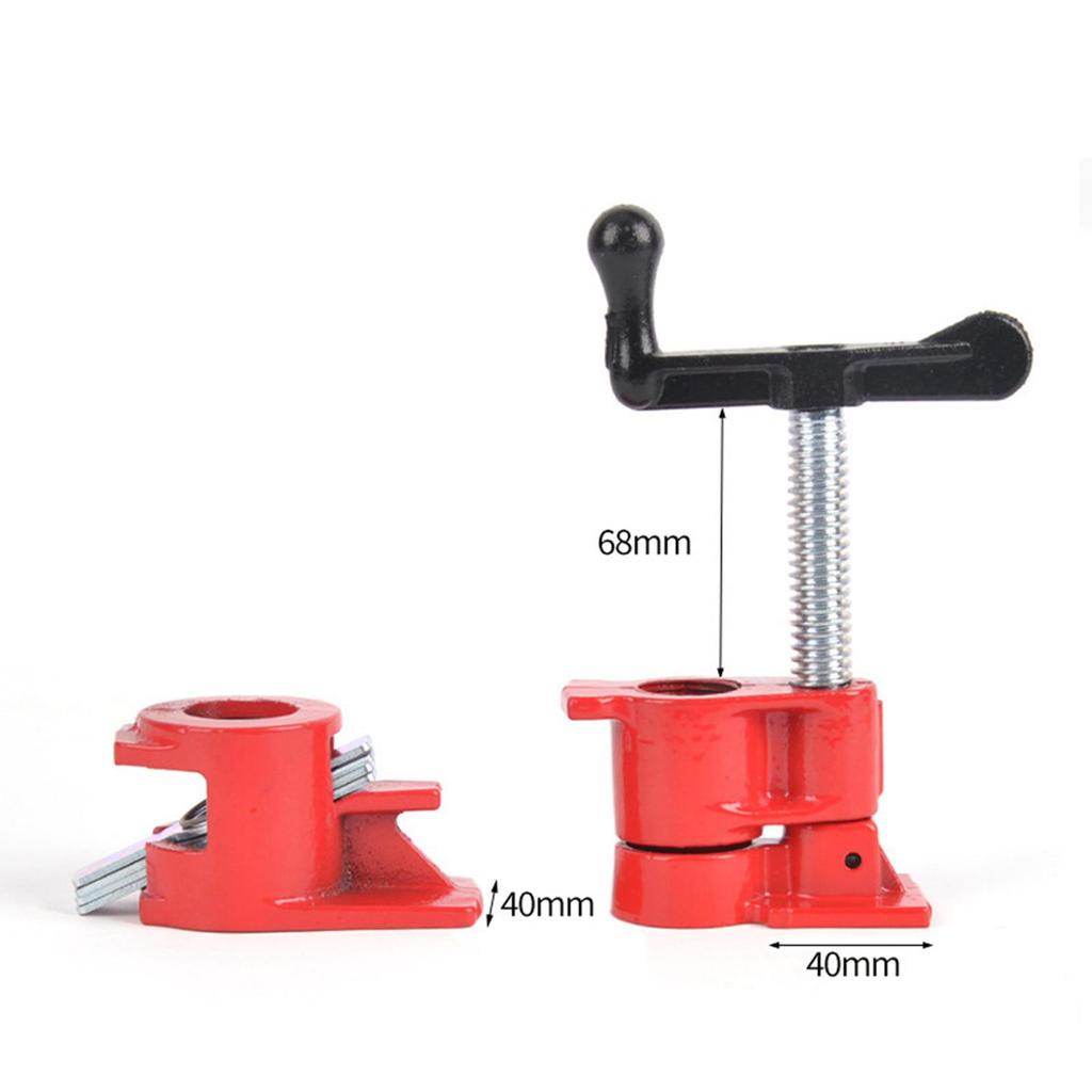 Wood Gluing Pipe Clamp Set Heavy Duty Durable,Tools,Metal Pipe Clamps for