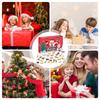 Christmas Countdown Calendar 24 Days Christmas Animal Countdown 32 Pieces Realistic Animal Figurines for Shelf Display Seasonal