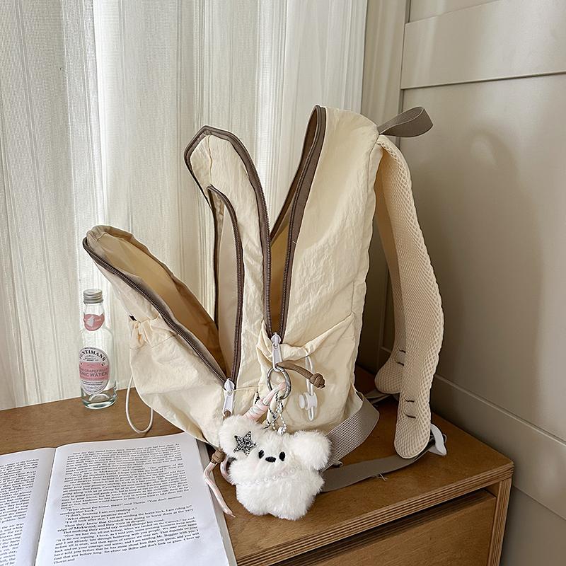 Large Capacity Backpack Junior High School Student Schoolbag Women's Lightweight Backpack