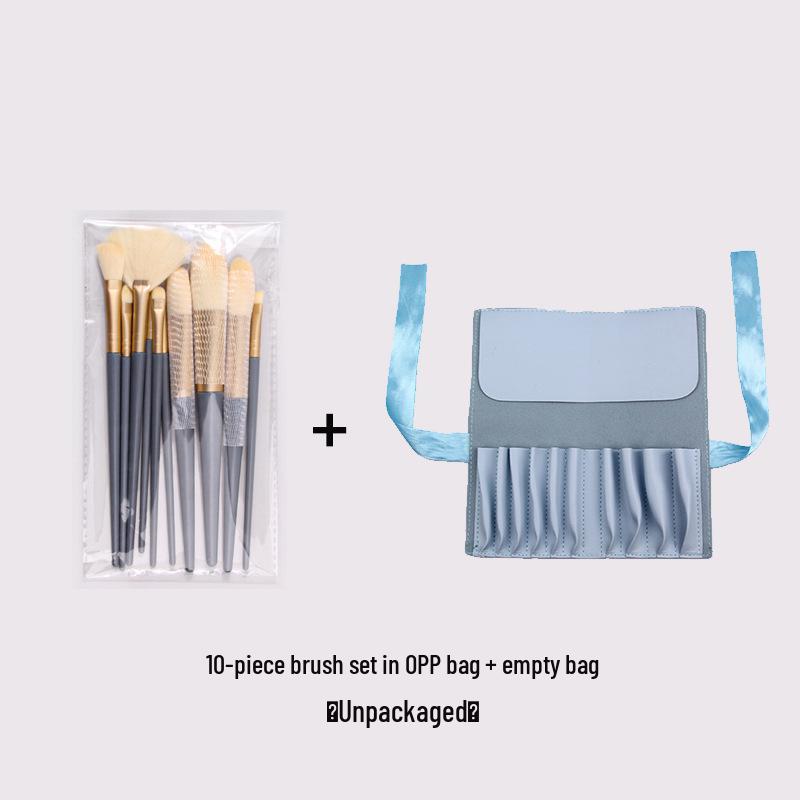 Blue Bridge 10-Piece Makeup Brush Set: Eyeshadow & Concealer Brushes