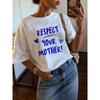 Harry Styles Inspired Graphic Tshirt Respect Your Mother Summer Loose And Breathable Tshirt Top