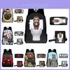 Skibidi Toilet Prank Backpack Set Fun And Versatile, Multiple Colors And Sizes Available, Suitable For All Genders