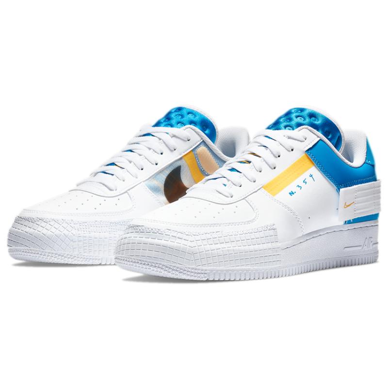 Nike Air Force 1 Low Type Photo Blue Sneakers CK6923-101