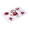 Halloween Blood Footprints Floor Mat Kitchen Bedroom Door Printing Living Room