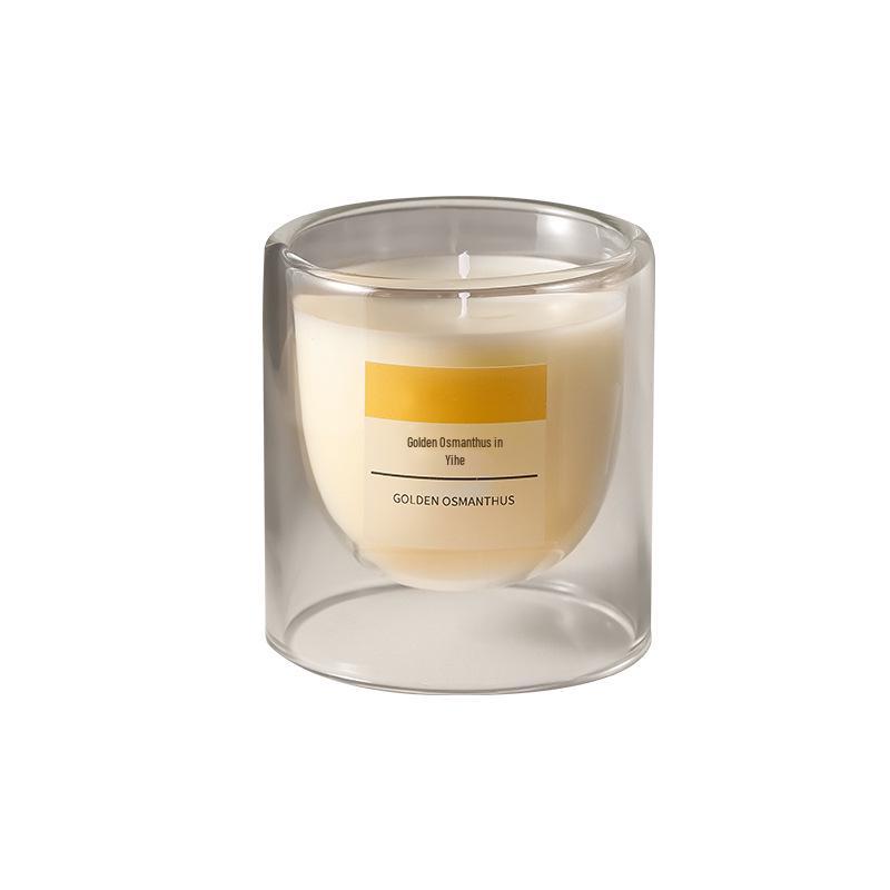 Luxury Soy Wax Aroma Candle In Glass Cup - Long-Lasting Fragrance for Bedroom, Wedding, or Birthday Gift