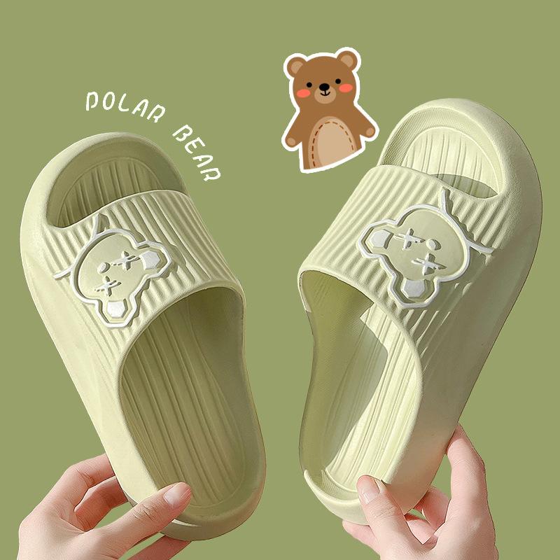 Children's Slippers, Summer Cute Cartoon, Boys and Girls Baby Sandals, Men's Bear Sandals, Women's Sandals