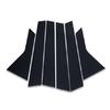 For Nissan Rogue 2021-2024 Pillar Posts Door Piano Black Trim Decal Cover Kit