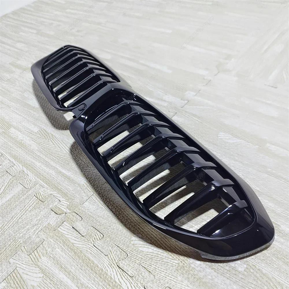 Car Front Kidney Grille Single Slat Front Racing Grills Bumper Kidney Grill Grilles For BMW 3 Series G20 G21 2019-2022 M-Pack