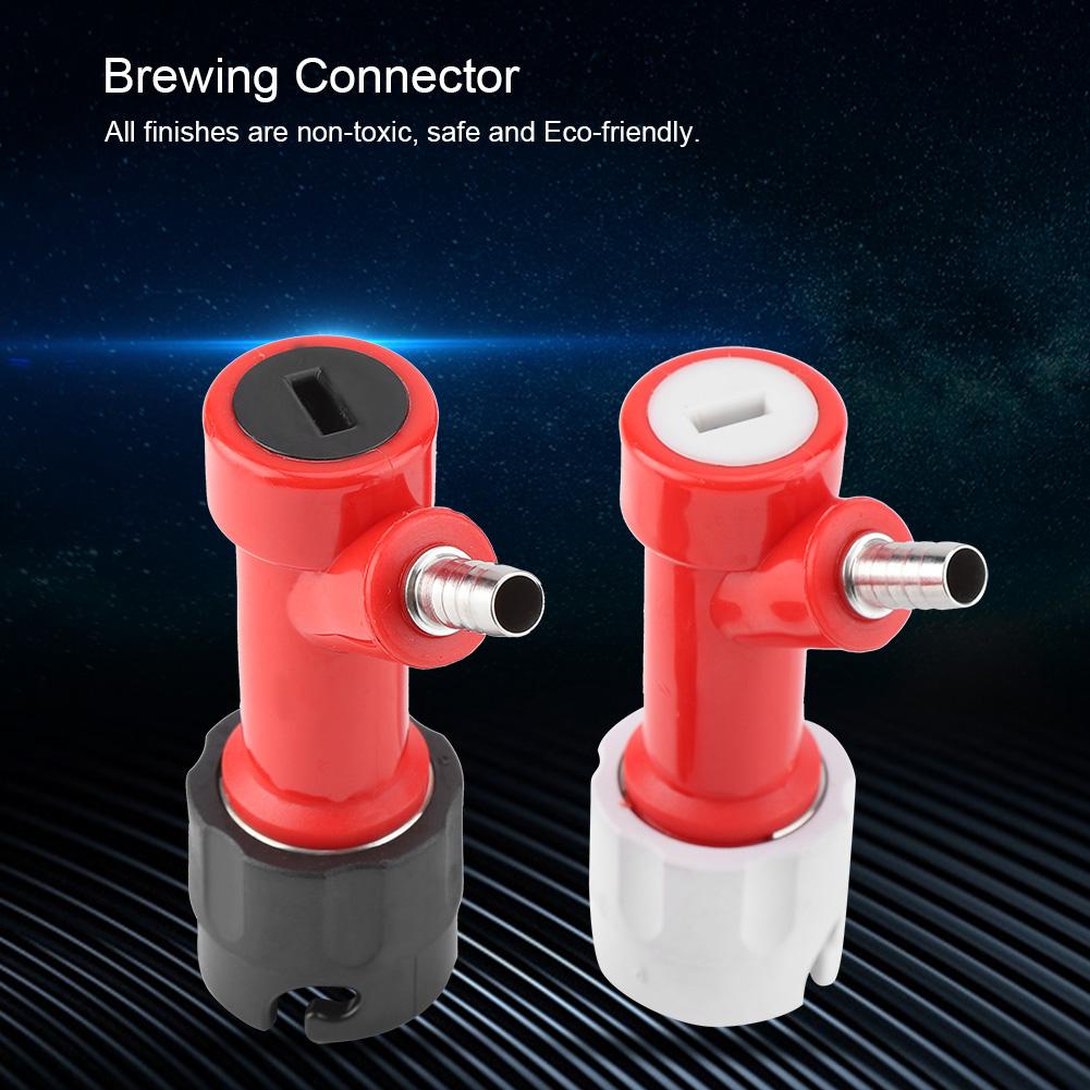 2 st 1/4" Hög Pin Lock Corny Keg Hemmabryggning Kopplingskoppling Set