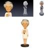 Figurine à Secouer la Tête de Haute Qualité pour le Jubilé de Platine de la Reine Résine Peinte à la Main Ornement de Bureau Cadeau Unique