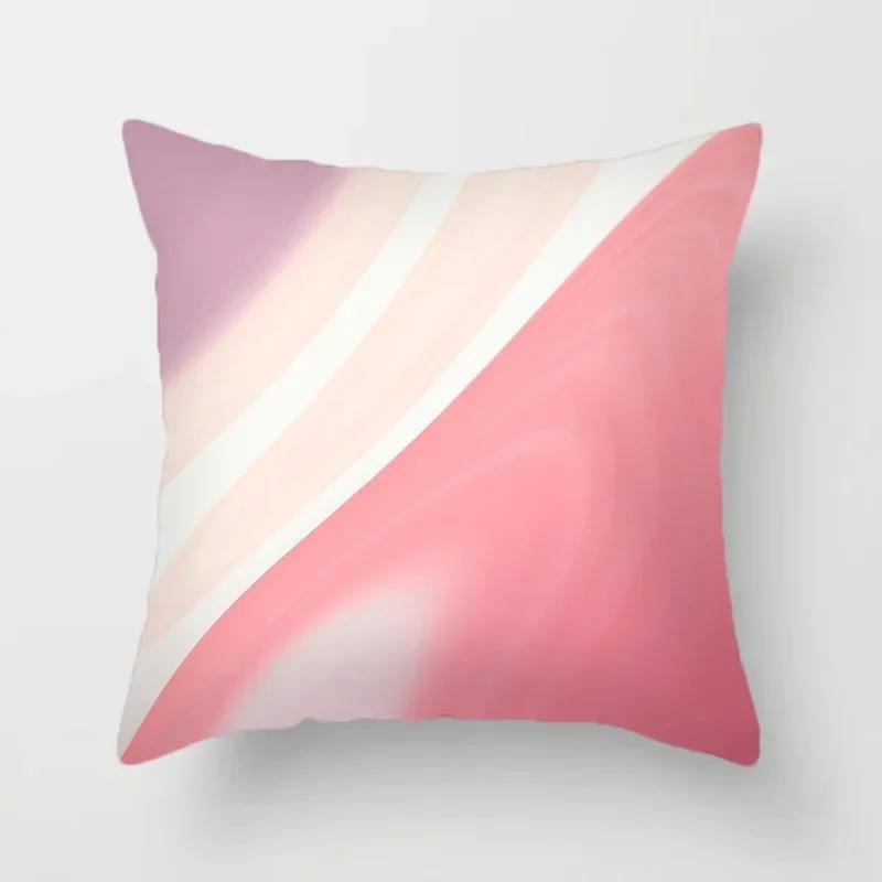 Luxuriöse Heimdekoration Kissenbezug Einfache Aquarell-Fließmalerei Büro Sofa Auto Kissenbezug