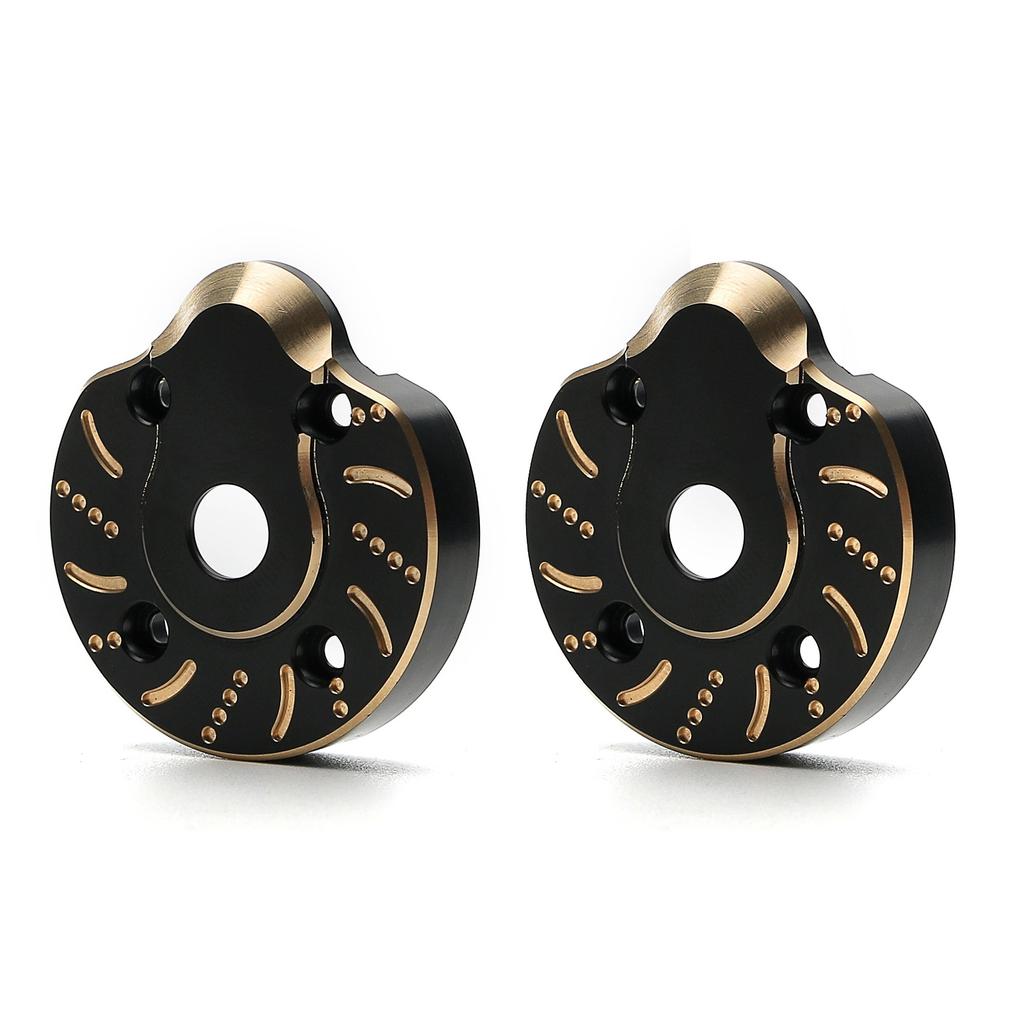 2PCS Brass Counterweight Bridge Replacement for Axial Capra UTB SCX10 III AXI03007 Universal Remote