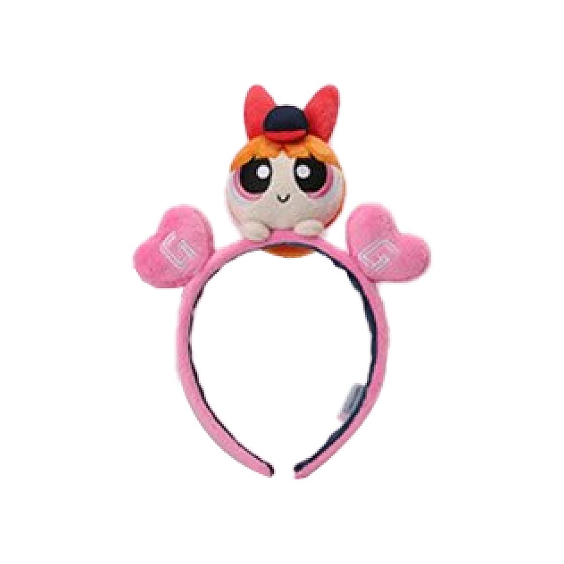 Lotte Giants x Powerpuff Girls Plush Headband Blossom ONE SIZE