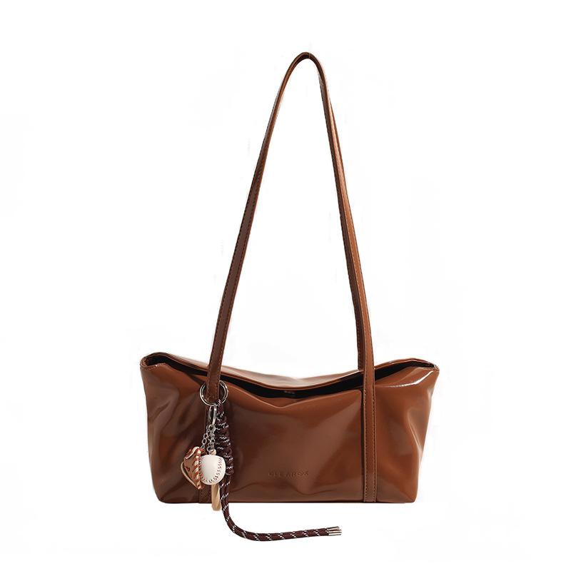 Korean version niche underarm bag women's 2025 new trendy retro portable commuter bag simple large-capacity shoulder bag