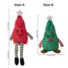 LED Night Lights Fluffy Christmas Tree Creative Design 3D Shape Christmas Tree Ornament Fluffy Texture Glowing Effect