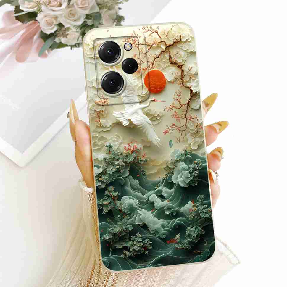 Handyhülle Für Xiaomi Poco X5 Pro 5G Hülle 6.67" Silikon Weiche Rückseite Für PocoX5 Poco X5 Pro 2023 Fundas Stoßfest Hülle