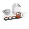 Mr. Nanshan Portable Ceramic Gaiwan Tea Set