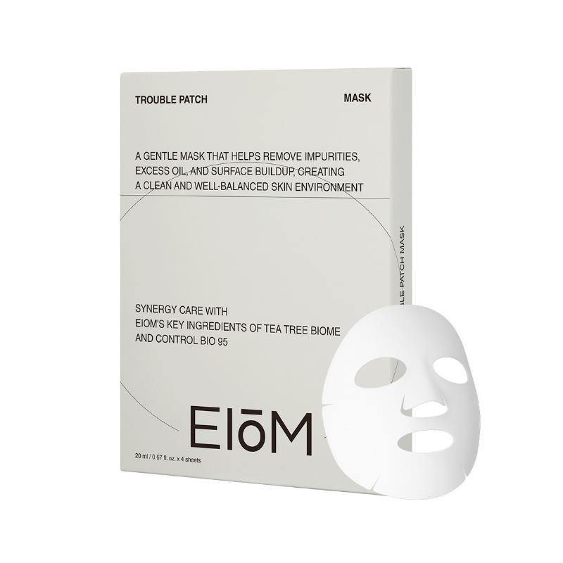 

[EIOM] Trouble Patch Mask 20ml (4 Sheets) - Professional Intensive Soothing & Troubled Skin Care