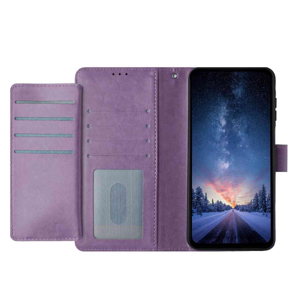 For Oppo Find X9 Pro 5G Wallet Phone Case Stand PU Leather Folio Flip Cover with 8 Card Slot