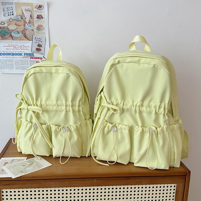 Large Capacity Schoolbag Female Junior High School Students Cute Bow High School Backpack Female Students High Value College Backpack
