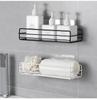 Wall-mounted Bathroom Corner Shelf Without Drilling Rustproof Space Aluminum Shower Storage Shampoo Holder Bathroom Accessories