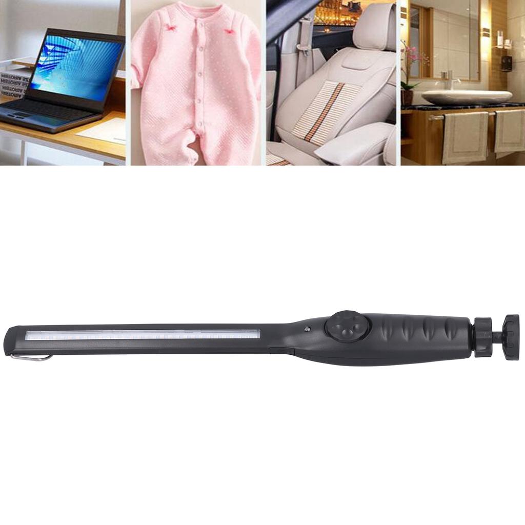 UV LED Work Light Handheld Portable Rechargeable Ultraviolet Stick Inspection Flashlight