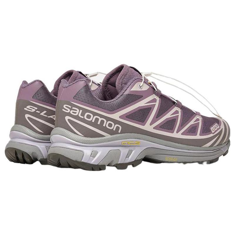SALOMON XT 6 'Plum Kitten Gull' Sneakers 471363