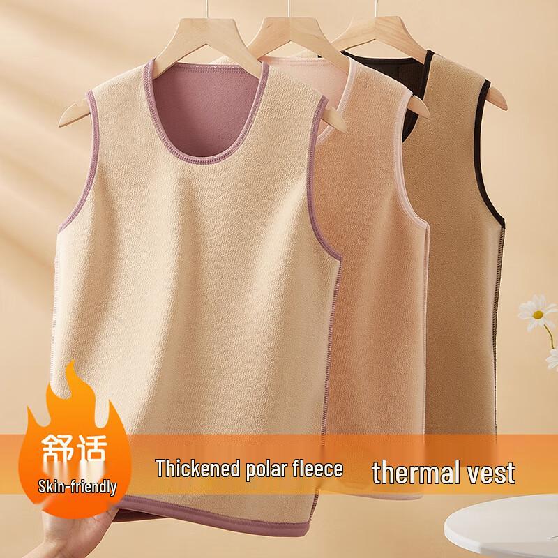 Langsha Women's Sherpa Fleece Thermal Vest