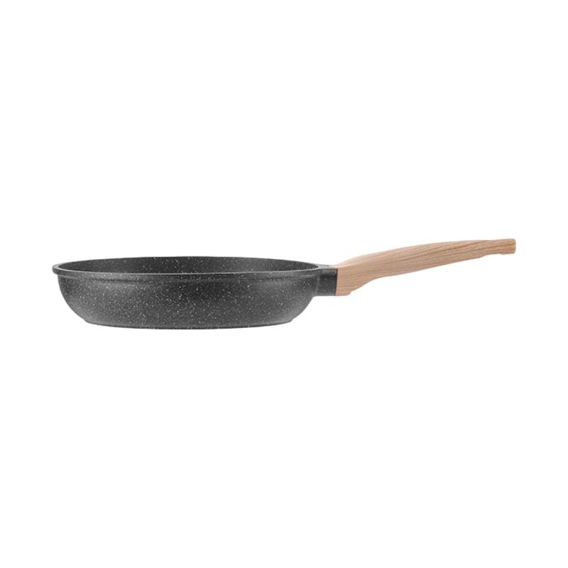 Jingdong Jingzao Flat-Bottom Pan, Egg Frying Pan, Steak Non-Stick Frying Pan, Low-Smoke Egg Burger Pan, Compatible with Induction Cooker, 26cm