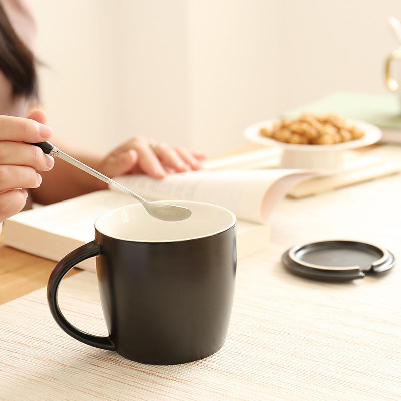 Water Cup Ceramic Cup Creative 40Th Anniversary Xingba Style Coffee Cup Office Teacup Print