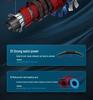 Beginner's Complete Lure Fishing Set: Long-Casting Rod with Guide Rings