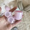 1PC Candy Color Contact Lenses Box Solid Color Portable Contact Lens Case with Tweezer Suction Stick Set for Travel Kit Holder