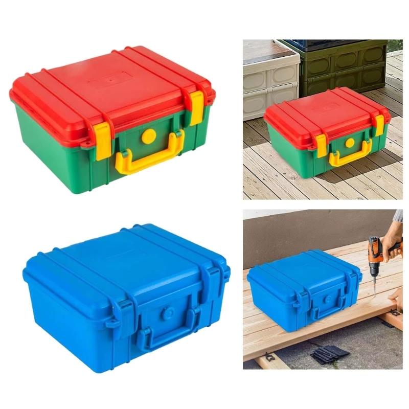 PP Material Tool Organizer Storage Container Waterproof Dustproof Construction For Workshop Garage Construction Site Use