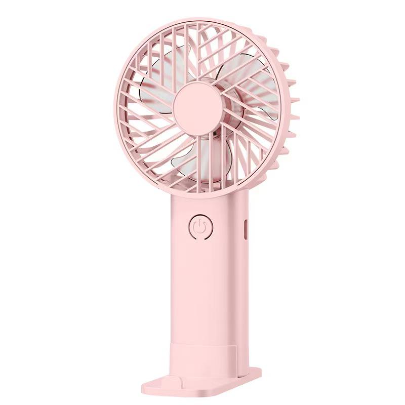 Portable Handheld Mini USB Fan with Phone Holder
