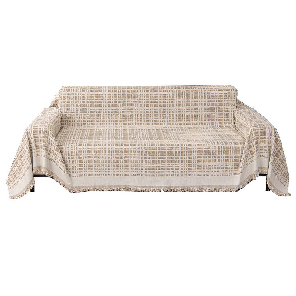 New Geometric Checkered Sofa Cover Cloth Ins Style Sofa Towel Cover Blanket Four Seasons Universal Full Cover Sofa Cover