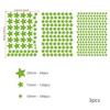 333 Glow-in-the-Dark Star and Moon Wall Stickers for Kids' Bedroom - Self-Adhesive Decor