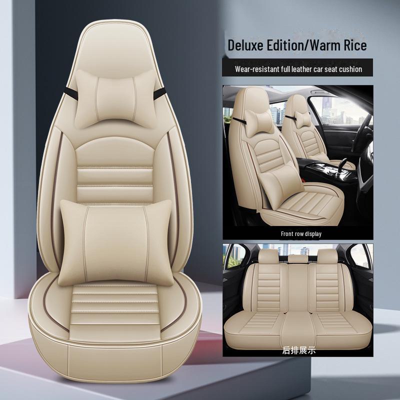 "Univerzální potah na autosedačku Celokožený polštář pro pět sedadel"