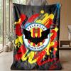 Valencia FC Soft Flannel Fleece Blanket Lightweight Cozy Warm Throw Blanket For Sofa Bed Home Decor