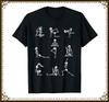 Funny Yoga Skeleton Halloween Vintage Gift TShirt 100 Cotton ONeck Summer Short Sleeve Casual Mens Tshirt Size S3XL
