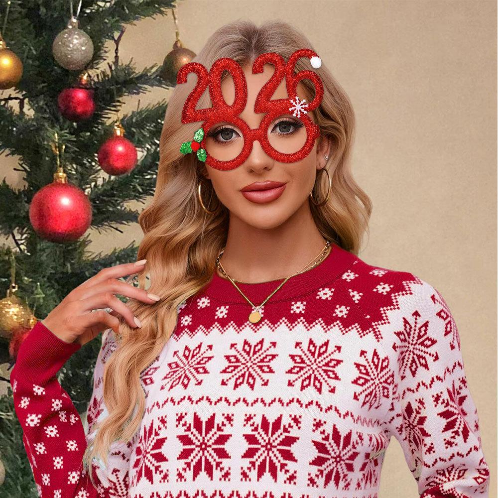 Photo Props Festive Glitter Glasses 3d Glasses Party Party Glasses For Holidays Adults Events