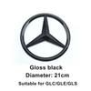 For AMG for Mercedes Benz 1Pcs Car Front Grille Badge Decal Cover Emblem W204 W205 W210 W211 W212 W213 C E Class GLA GLK ML GLC TG7