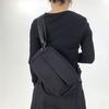 Women'S Nylon Mesh Messenger Bag Splicing Personalized Clamshell Shoulder Handbag