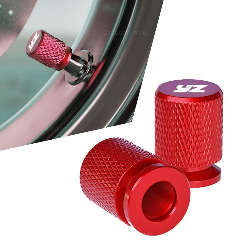 2PCS Aluminum Motorcycle Tyre Valve Cap Dustproof Universal For Yamaha YZ 80 85 125 250 426 450 F X FX YZ80 YZ85 YZ125 YZ250