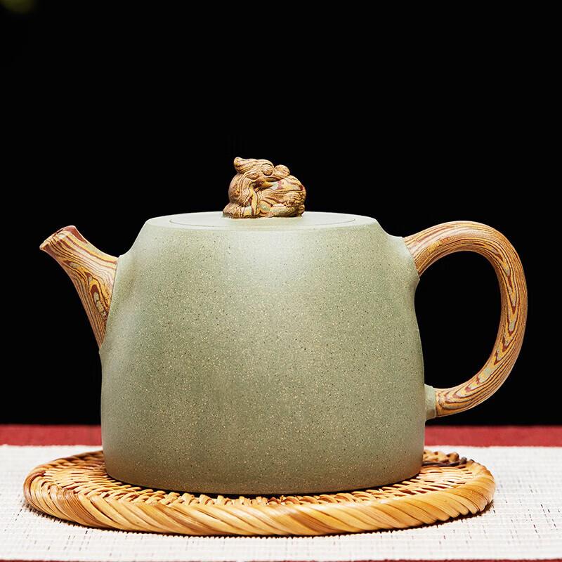 Handmade Yixing Purple Clay Ruyi Jinglan Teapot