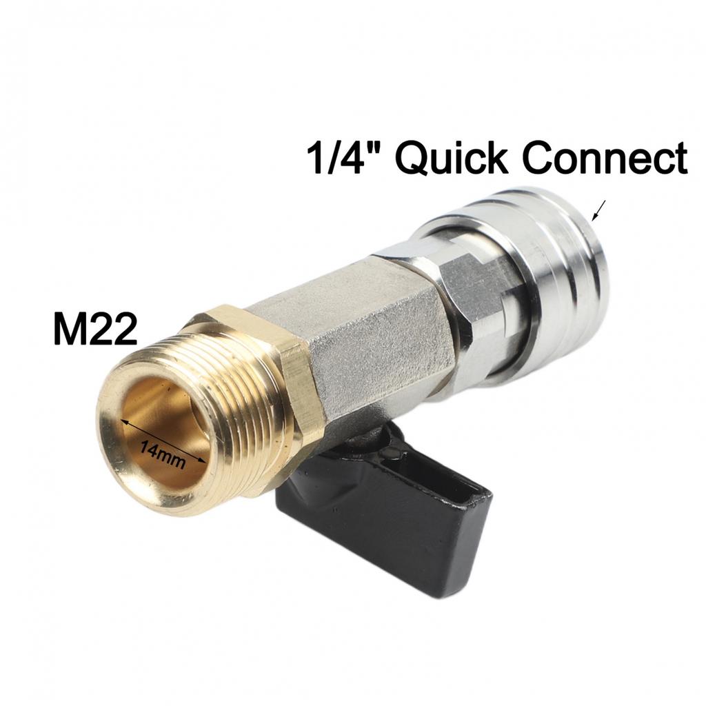 Ball Valve Hose Switch High Pressure Washer 4500 PSI Pressure Rating