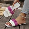 2025 Women Slippers Flat Sandals Casual Slippers Ladies Lightweight Beach Slippers Elegant Women Shoes New Slides Women