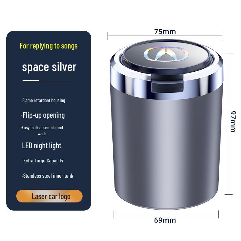 Car Ashtray for Acura RDX, CDX, MDX, TLX, NSX, ILX, RLX Interiors