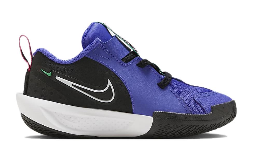 Nike GT. Dětské nízké basketbalové boty Cut 3 odolné proti oděru Fialová Černá Dětské FD7034-500