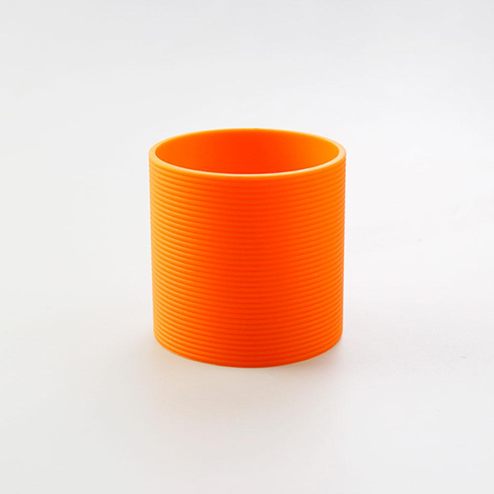 SW 16 Colors 7.0CM Silicone Cup Cover Stripes Non-slip Heat  For Glass Cup Sleeve 70MM Insulated Water Bottle Cup Sleeve
